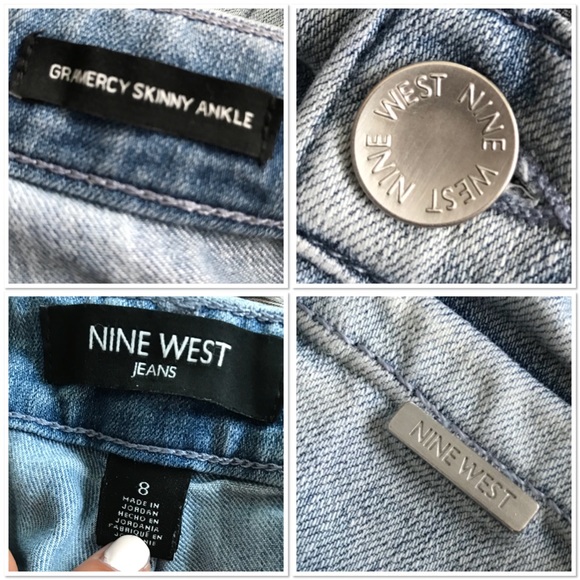 Nine West Gramercy Skinny Ankle Jeans - Picture 6 of 6
